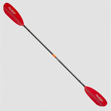 Load image into Gallery viewer, Aqua Bound Sting Ray Hybrid Posi Lok kayak paddle Sunset Red
