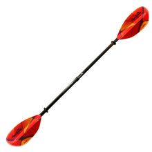 Load image into Gallery viewer, Aqua Bound Whiskey FG Straight Shaft touring kayak paddle solar flare