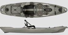 Load image into Gallery viewer, Bonafide RVR119 Fishing Kayak Top Gun gray