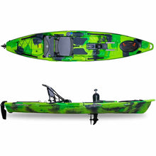 Load image into Gallery viewer, Feelfree Moken 12.5 PDL Green Flash is perfect for trolling for lake trout