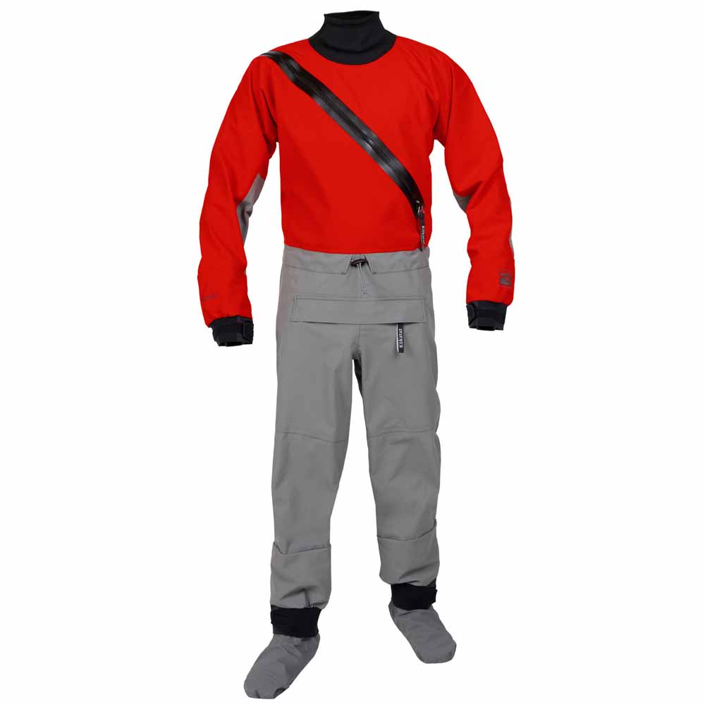 Kokatat GoreTex Supernova Angler SemiDrysuit Men's MD Red (new old s