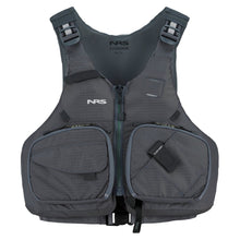 Load image into Gallery viewer, NRS Chinook Angler PFD 2025 charcoal front