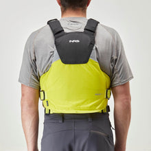 Load image into Gallery viewer, NRS Ninja OS PFD citrus rear