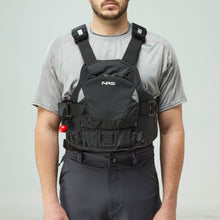 Load image into Gallery viewer, NRS Ninja Pro Rescue PFD black front