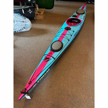 Load image into Gallery viewer, Stellar Nomad Multi Sport Performance Touring Kayak Teal Pink