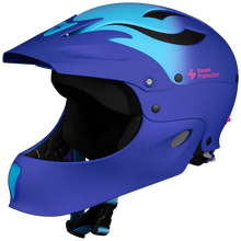 Load image into Gallery viewer, Sweet Protection Rocker Full Face Whitewater Helmet Reflex Blue