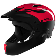 Load image into Gallery viewer, Sweet Protection Rocker Full Face whitewater helmet gloss poppy red