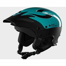 Load image into Gallery viewer, You're sure to be lucky with the Sweet Protection Rocker helmet in Shamrock from Alder Creek Kayak and Canoe.