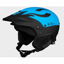 Load image into Gallery viewer, Sweet Protection Rocker Helmet Neon Blue at Alder Creek Kayak and Canoe in Portland, OR.
