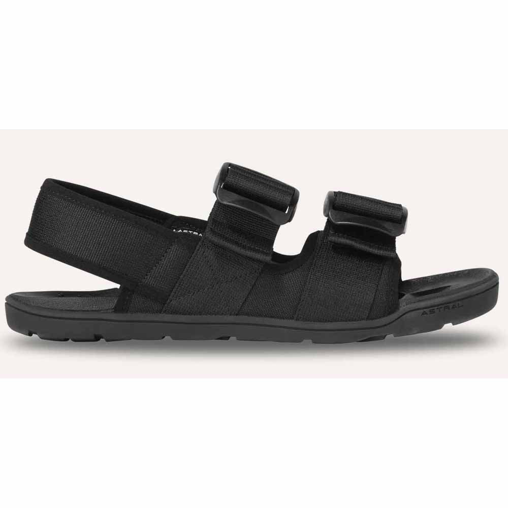 Astral Webber men's stealth black breathable open top sandal