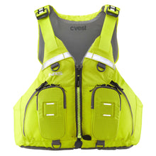Load image into Gallery viewer, NRS CVest Lime sea kayaking life jacket