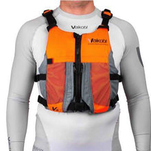 Load image into Gallery viewer, Vaikobi V3 Ocean Racing PFD fluoro orange at Alder Creek Kayak and Canoe in Portland OR