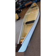 Load image into Gallery viewer, Wenonah Kingfisher Tuf-Weave canoe is a fisherman&#39;s best friend.
