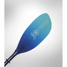 Load image into Gallery viewer, Werner Shuna fiberglass bent shaft kayak paddle gradient abyss
