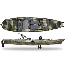 Load image into Gallery viewer, Seastream Angler 120 PD fishing kayak terra camo.
