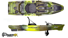 Load image into Gallery viewer, Native Watercraft Slayer Propel Max 10 Gator Green