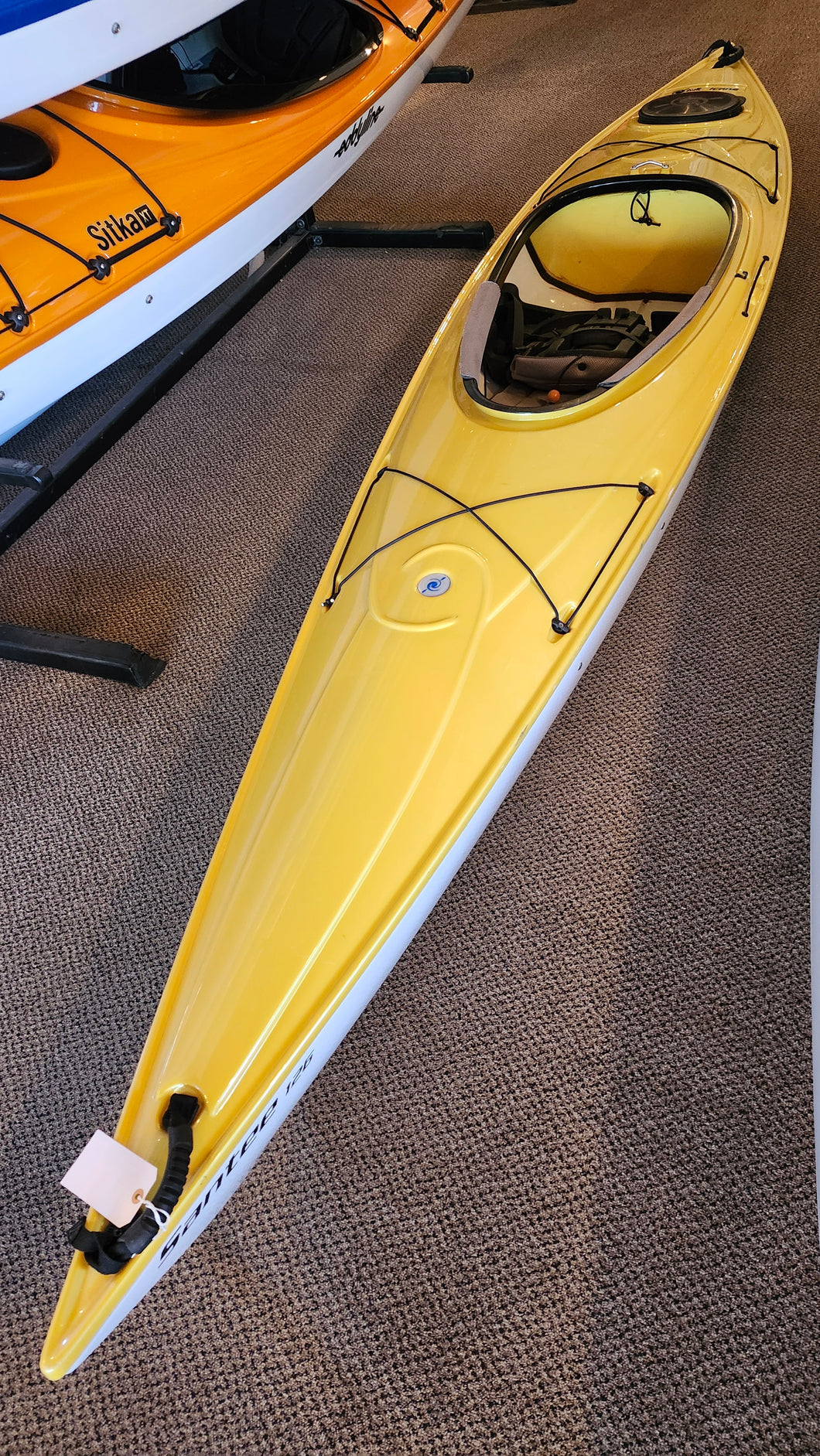 Hurricane Santee 126 Solo Recreational Kayak - Yellow - Used