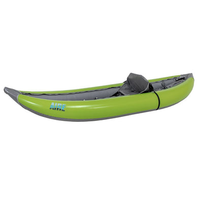 Aire Lynx 1 inflatable solo whitewater kayak green