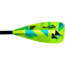 Load image into Gallery viewer, Aqua Bound Malta Fiberglass 1-PC-SUP Paddle blade Geo Punch

