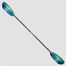 Load image into Gallery viewer, Aqua Bound Tango Fiberglass Straight Shaft Kayak Paddle Northern Lights
