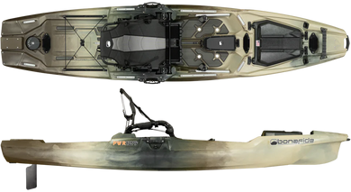 Bonafide PWR129 Camo fishing kayak