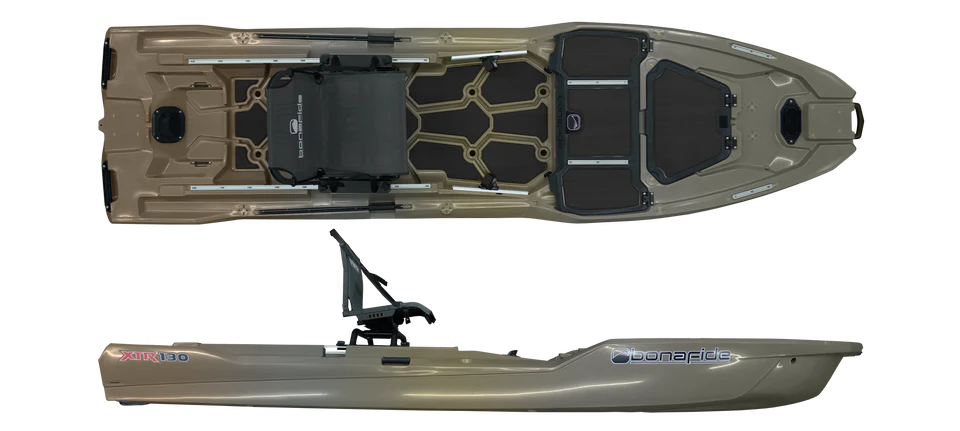 Bonafide XTR130 Camo fishing kayak