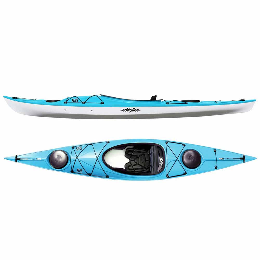 Eddyline Rio1 20 Performance Recreational Kayak teal