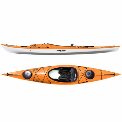 Eddyline Rio 120 performance recreational kayak mango
