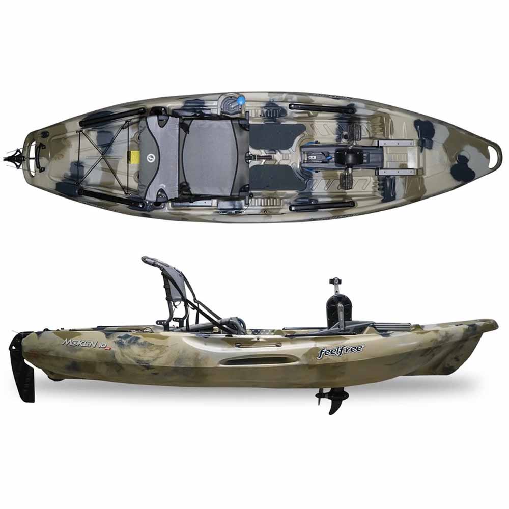 Feelfree Moken 10 PDL Pedal Drive Fishing Kayak – Alder Creek