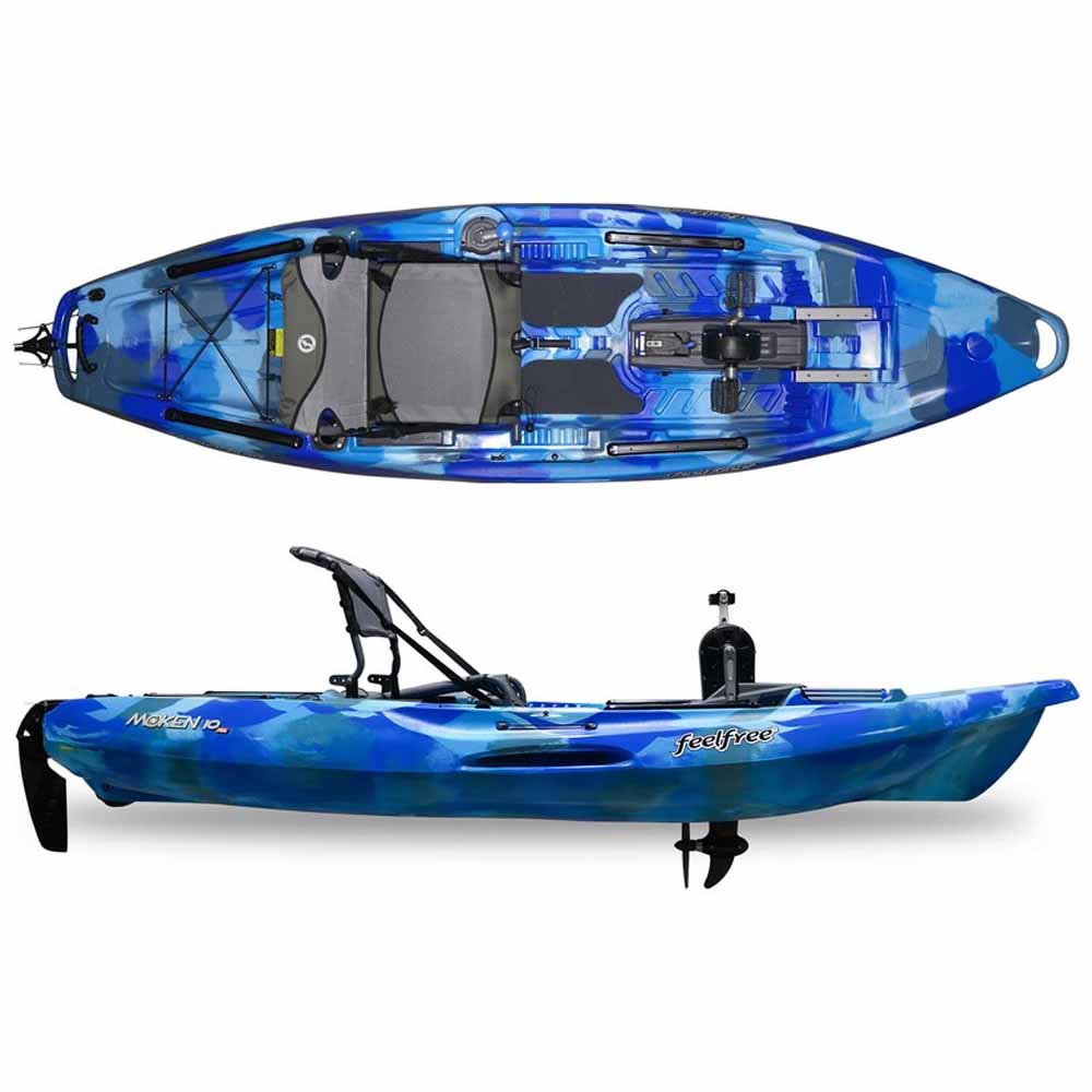 Feelfree Moken 10 PDL Pedal Drive Fishing Kayak – Alder Creek