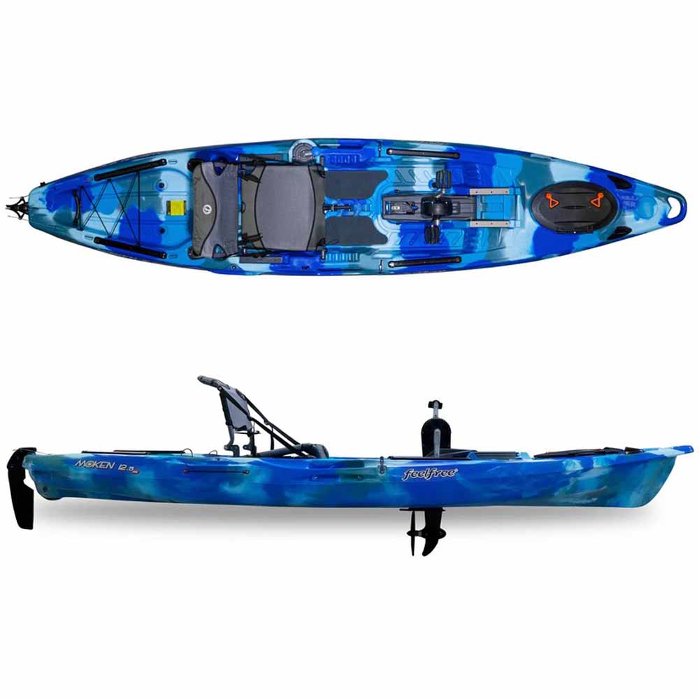 Feelfree Moken 12.5 PDL Pedal Drive Fishing Kayak – Alder Creek