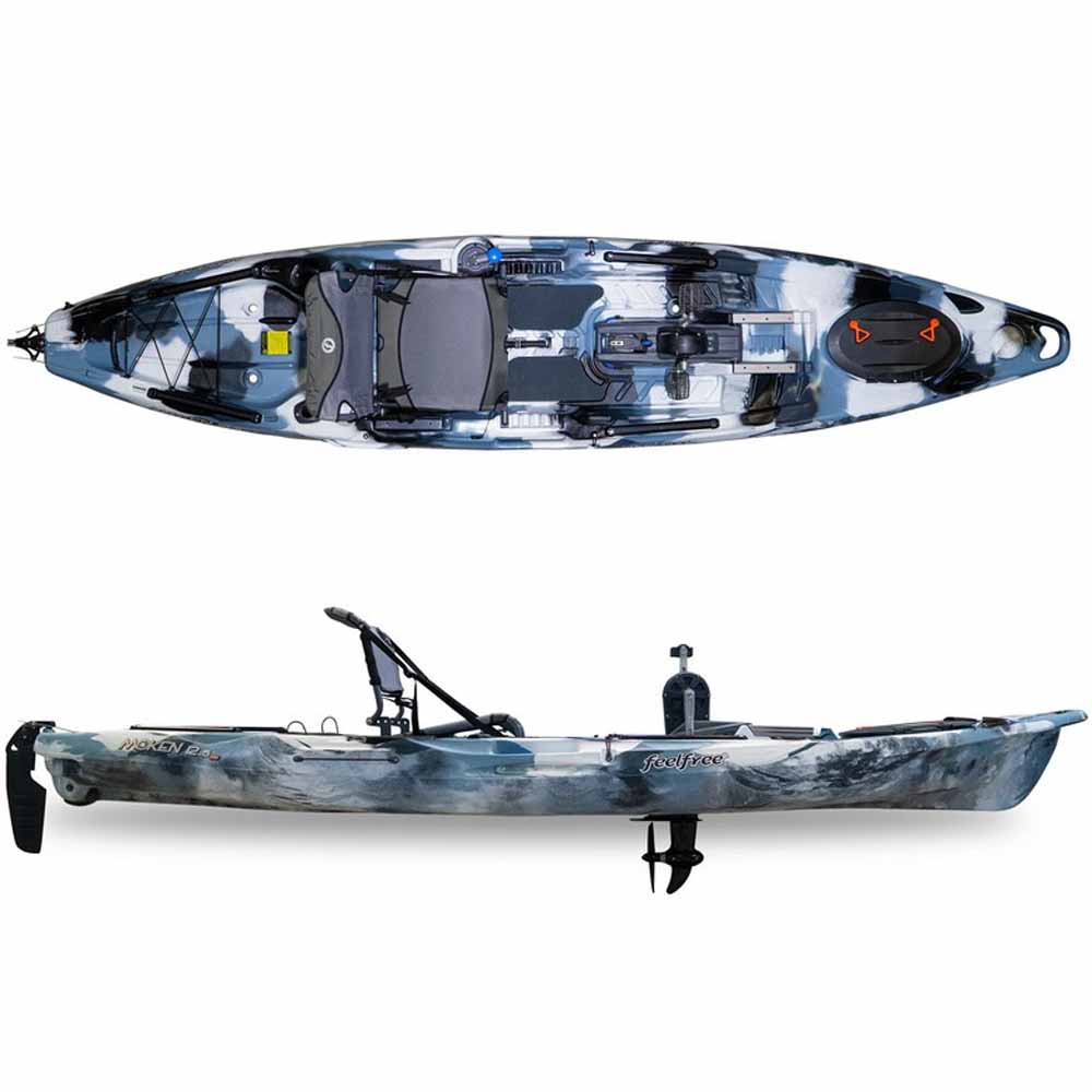 Feelfree Moken 12.5 PDL Pedal Drive Fishing Kayak – Alder Creek