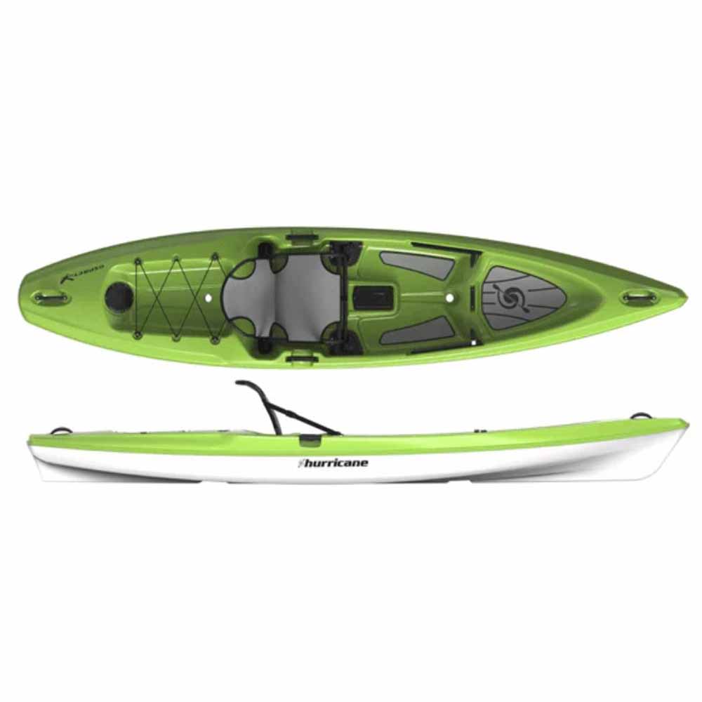 Hurricane Osprey 109 sit on top recreational kayak green 