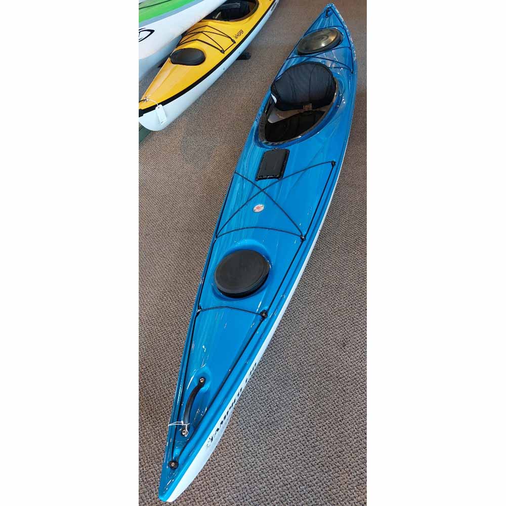 Hurricane Tampico 130 blue performance recreational kayak at Alder Creek Kayak and Canoe