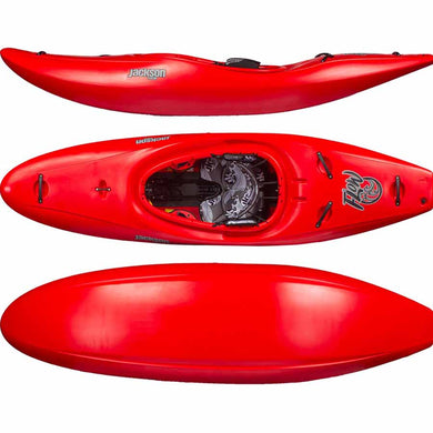 Jackson Flow Small Whitewater kayak Red