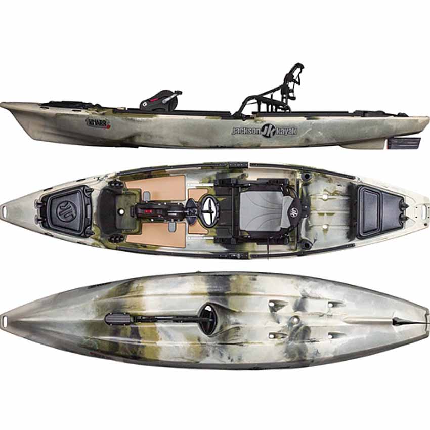 Jackson Knarr FD 2026 Fishing Kayak in Forest Green