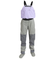 Kokatat Hydrus whirlpool bib with dropseat womens purple haze front