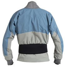 Load image into Gallery viewer, Kokatat Stoke Dry Top Hydrus 3.0 Mens Storm Blue Back
