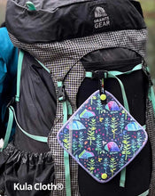 Load image into Gallery viewer, Kula Cloth on a Backpack
