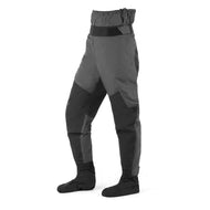 Level Six Surge dry Pants charcoal at Alder Creek Kayak and Canoe