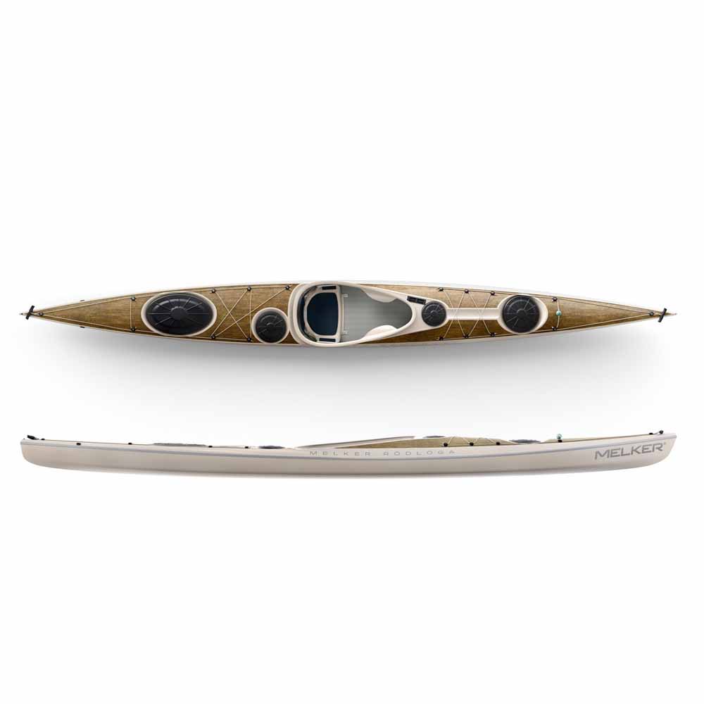 Melker Rodloga trad core touring kayak white