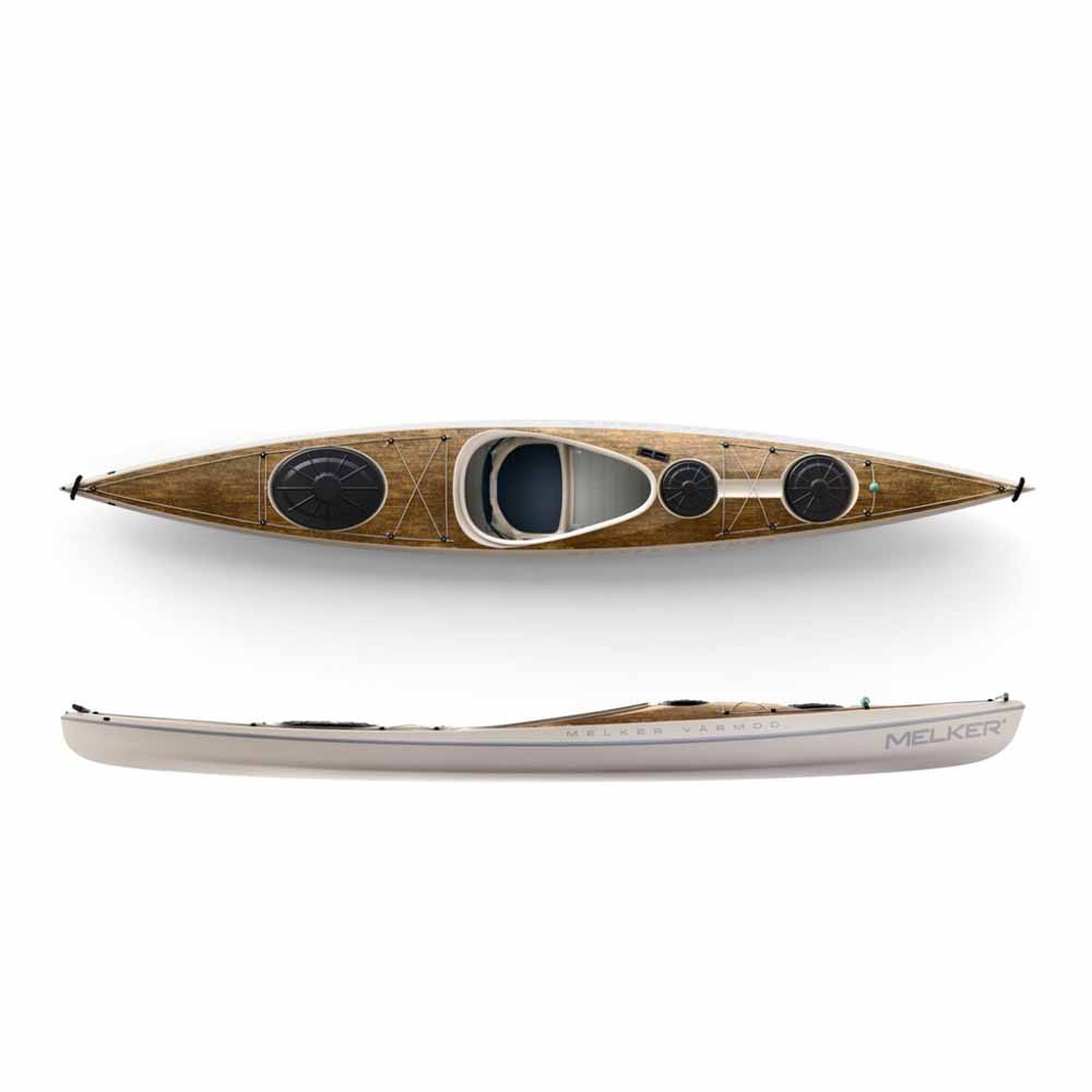 Melker Varmdo LV trad touring kayak white