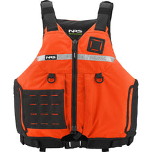 Load image into Gallery viewer, NRS Big Water Guide PFD Orange front
