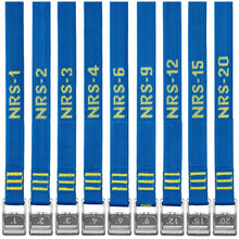 Load image into Gallery viewer, NRS HD Tie down Straps 1 inch blue
