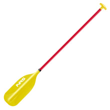 Load image into Gallery viewer, NRS PTC Canoe Kayak Paddle Red Yellow
