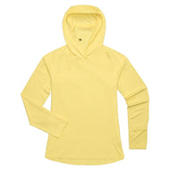 NRS Women's Silkweight Hoodie Lemongrass