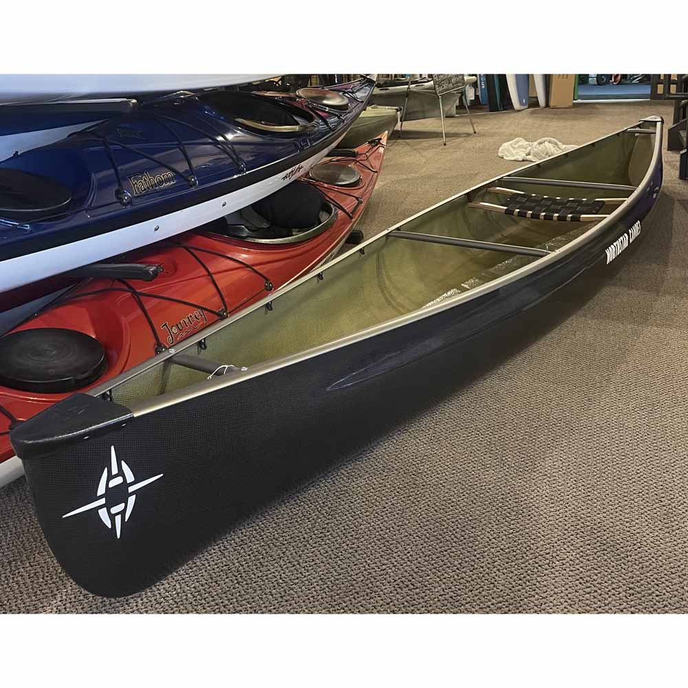 Northstar Phoenix Solo Canoe BlackLite HD with Whitewater Eyelets