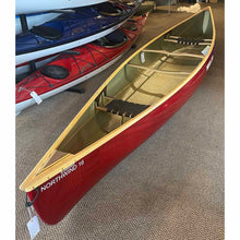 Load image into Gallery viewer, Northstar Northwind 16 Touring Canoe StarLite Ruby with Wood Trim &amp; Kneeling Thwart
