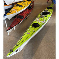 P&H Volan 160 lightweight touring kayak Green White Gray
