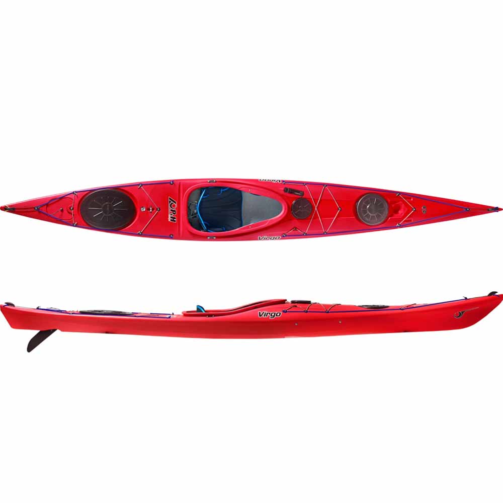 P&H Virgo Touring Kayak Scarlet